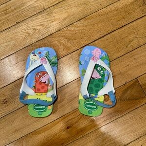 Kids Unisex Havaianas Peppa Pig sandals